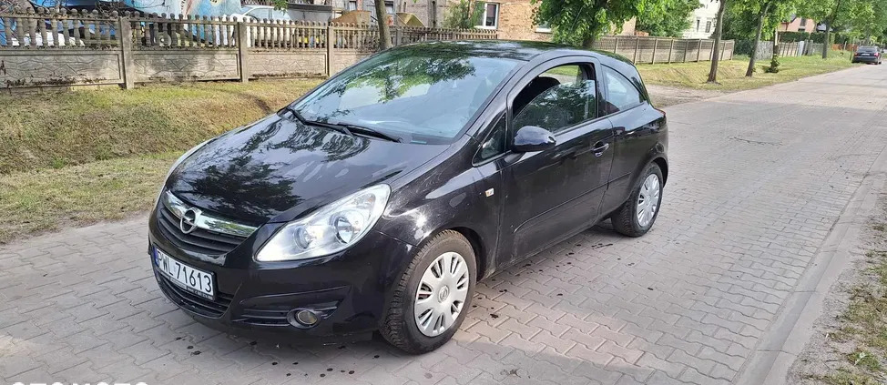 łódzkie Opel Corsa cena 10900 przebieg: 137000, rok produkcji 2007 z Włoszczowa